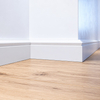 PRÓBKA 20 CM - Listwa przypodłogowa MDF lakierowana biała wilgocioodporna FOGE LB3 - 10cm