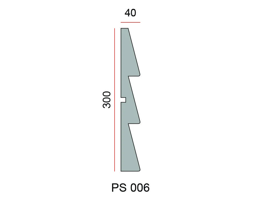 Panel elewacyjny 3D PS 006