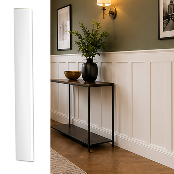 Listwa boazeryjna ELEGANT, boazeria ścienna MDF, Biala Premium