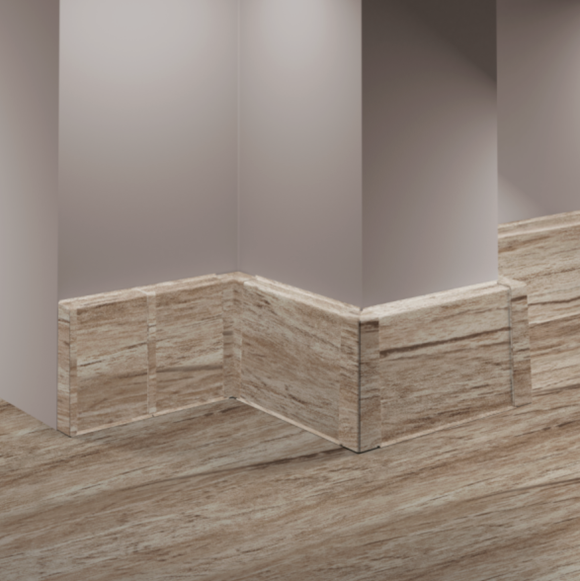 Listwa przypodłogowa PVC MASTERLINE 80 Pacyfik Mat