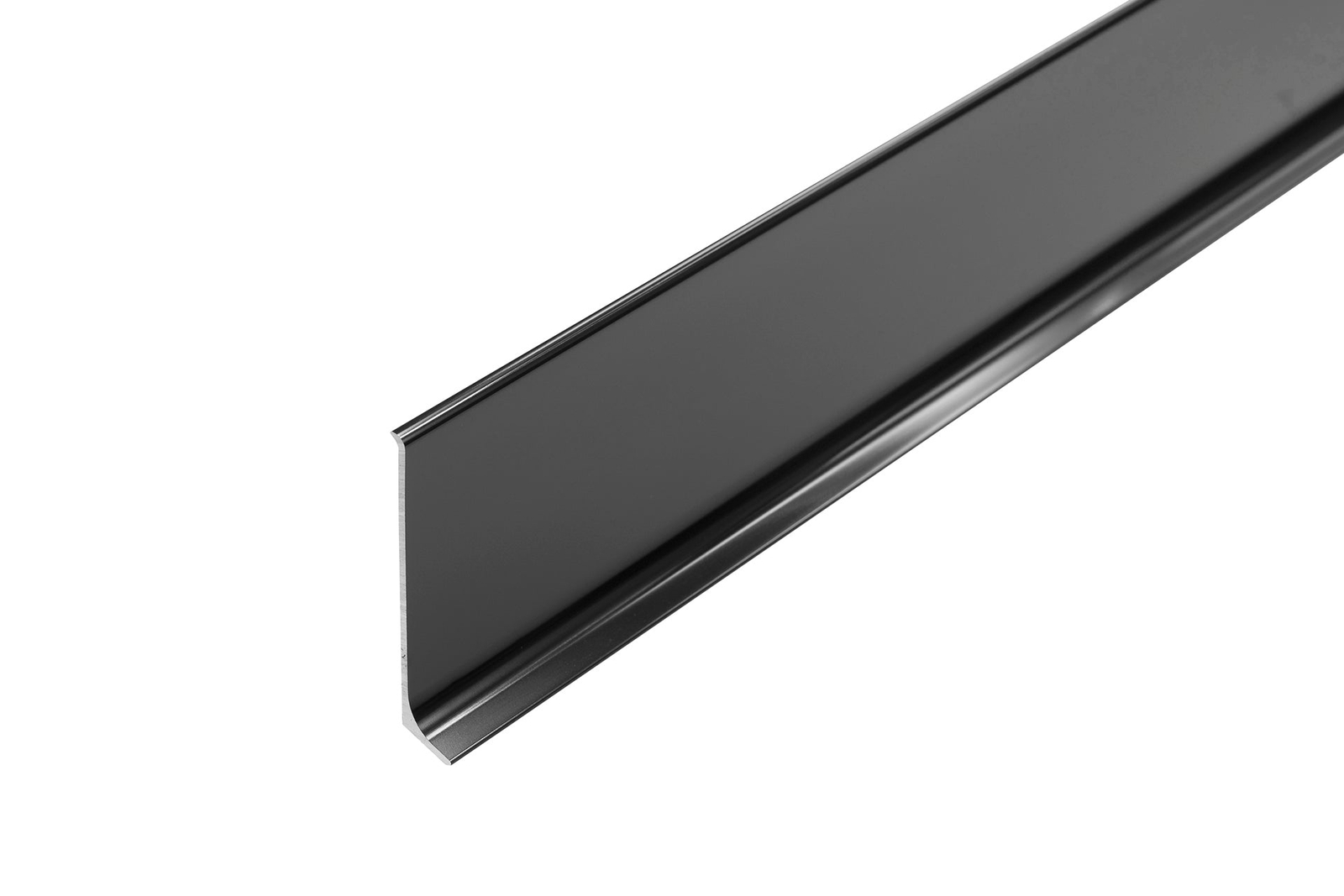 Listwa przypodłogowa aluminiowa czarna RAL9005 cokół Creativa LP59