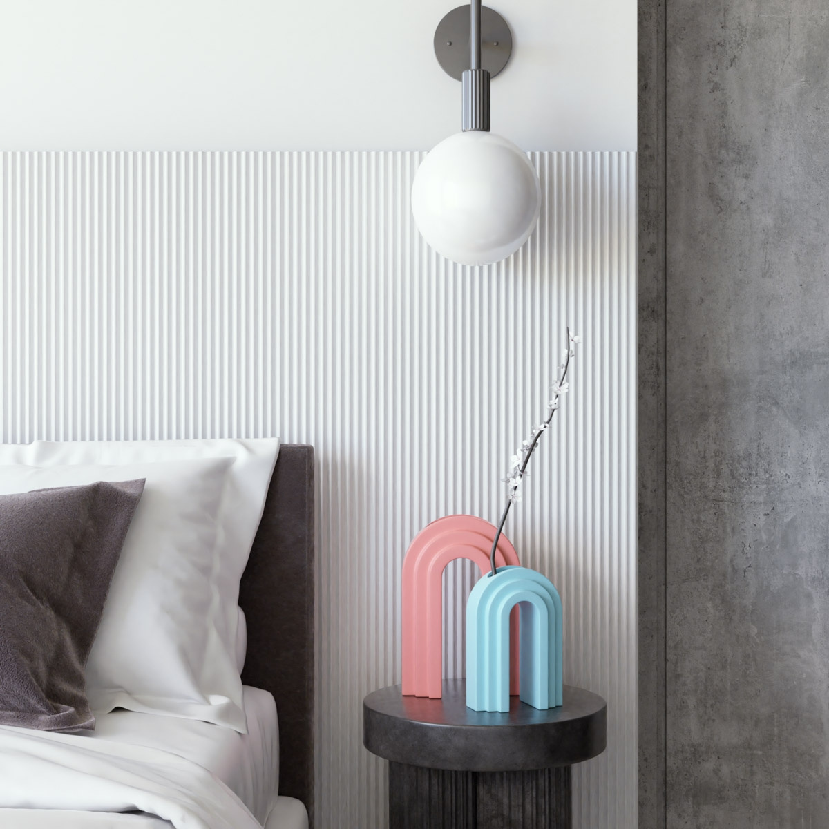 Lakierowany listwa boazeryjna Zigzag 10cm