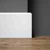 PRÓBKA 20 CM - Listwa przypodłogowa MDF lakierowana biała FOGE - LB1 10cm
