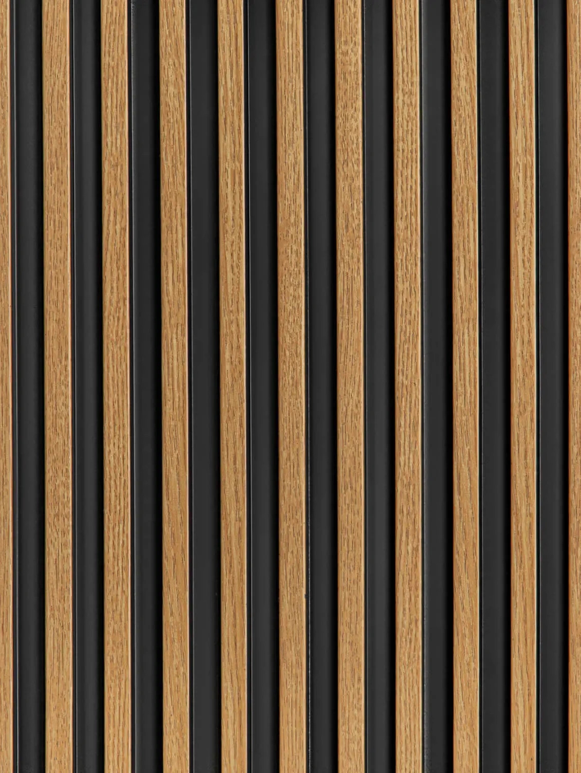 Lamela ścienna L0105 w kolorze naturalny dąb o wymiarach 270 x 1.2 x 12 cm, z PolyForce