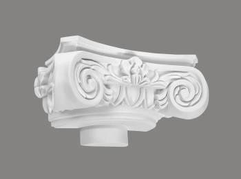 Nasada półkolumny C1002-1H biała wym. 36 x 18 x 12.5 cm, z ProFoam