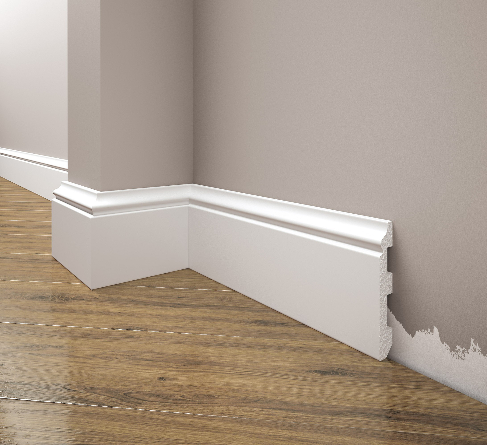 Listwa przypodłogowa, cokół Creativa LPC-07 244cm