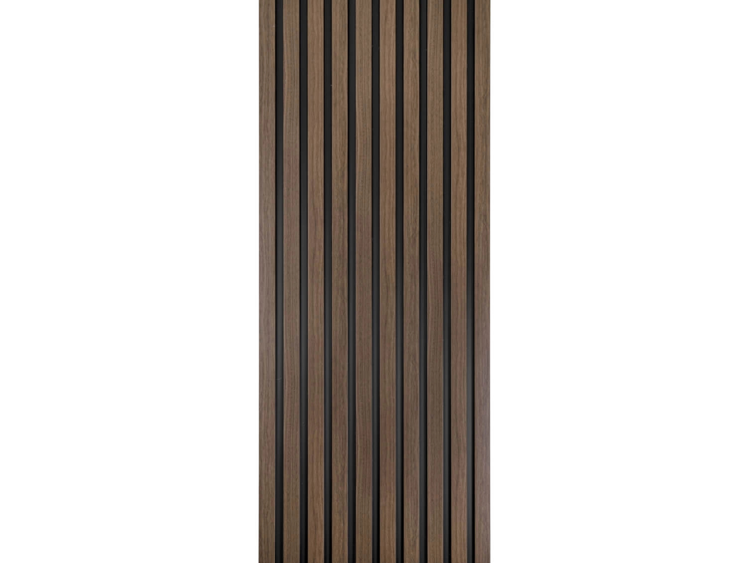 Lamela ścienna Dąb Ciemny L0204 wym. 270 x 1.2 x 12.1 cm, z PolyForce, w kolorze ciemny dąb