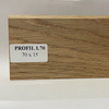 Listwa przypodłogowa dąb lity nielakierowana L70x15 (2200 - 2600 mm x 70 mm x 15 mm)