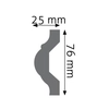 7.6 x 2.5 cm