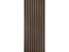 Lamela ścienna L0204T w kolorze ciemny dąb, wym. 200 x 1.2 x 12.1 cm, z PolyForce
