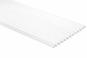 Panel lamelowy WP003T Vivid biały wym. 200 x 1.6 x 24.7 cm, z PolyForce