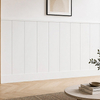 Boazeria ścienna LOFT - długość 200 cm, wysokość 114,5 cm - zestaw listew MDF