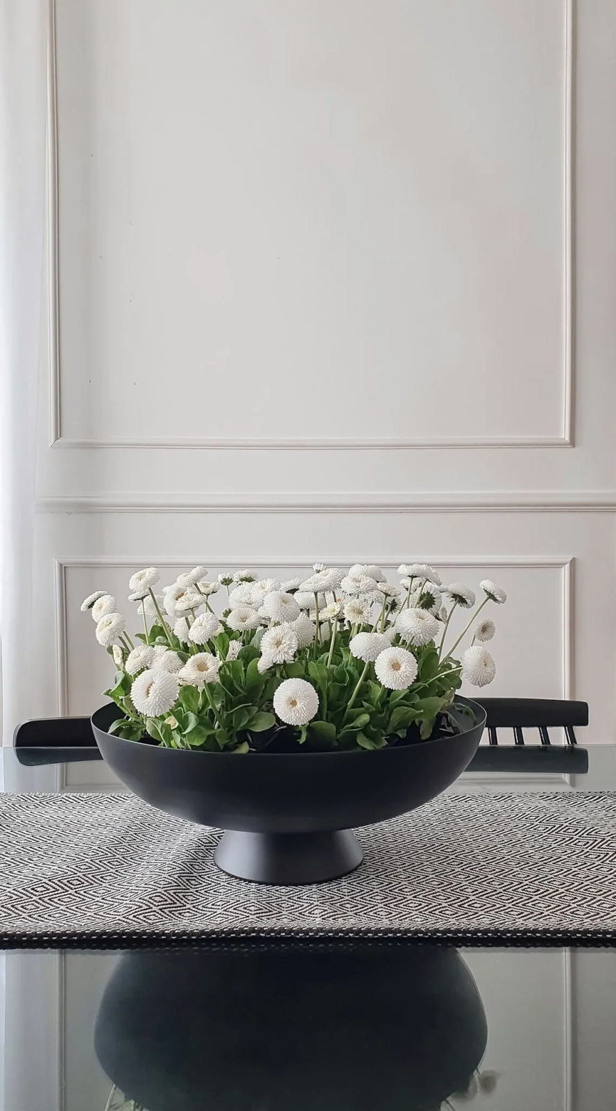 Listwa ścienna MD413 biała wym. 200 x 1.2 x 2.5 cm, z PolyForce