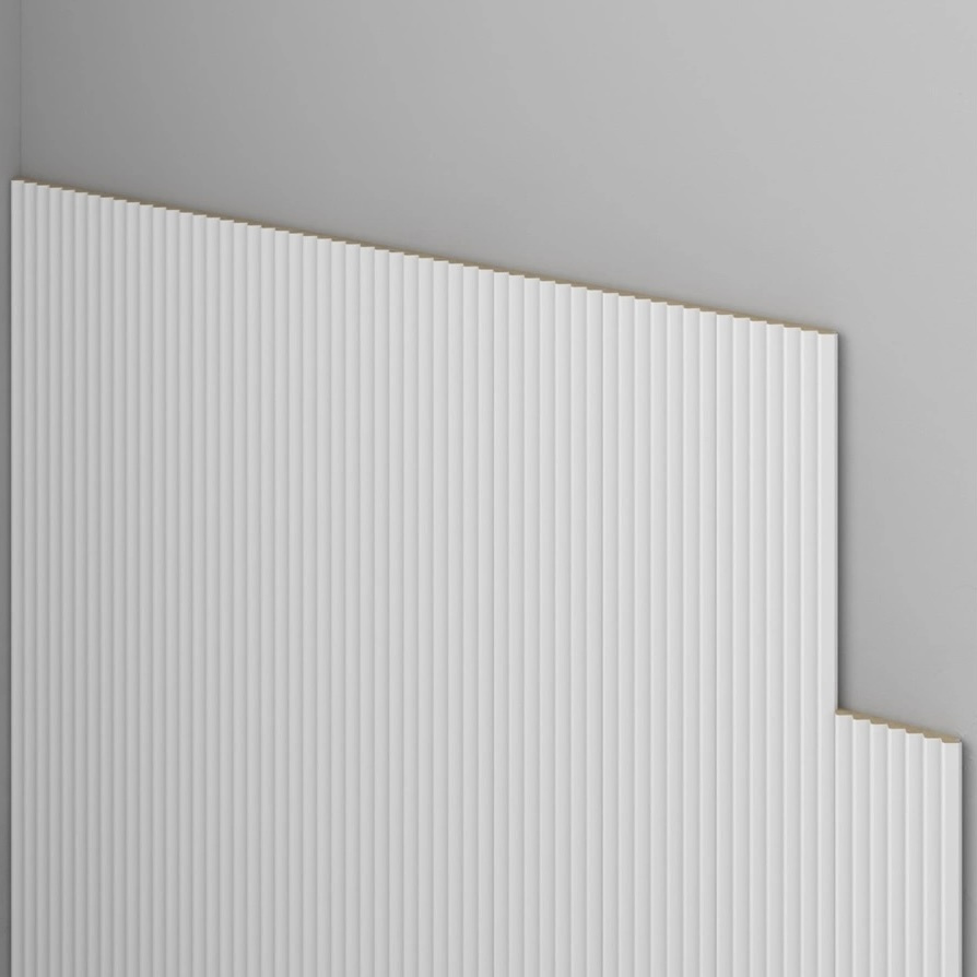 Lakierowany listwa boazeryjna Zigzag 10cm