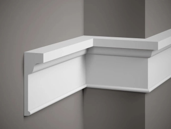 Listwa ścienna MDD335 biała wym. 200 x 5.4 x 15.5 cm, z ProFoam