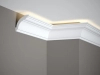 Listwa przysufitowa Mardom Decor MD367 biała wym. 200 x 7 x 7.2 cm, z PolyForce