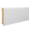 PRÓBKA 20 CM - Listwa przypodłogowa świerkowa 95x15 mm – biała Polyblend