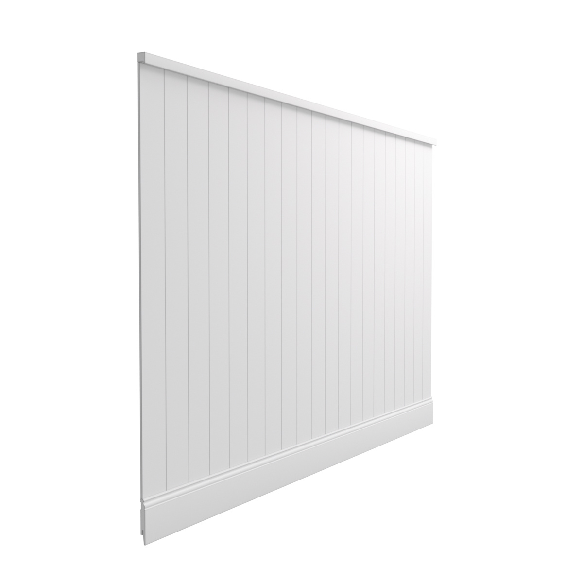 Boazeria ścienna MDF - długość 200 cm / wysokość 114 cm (zestaw Plano LED / Elegant / Estilo)