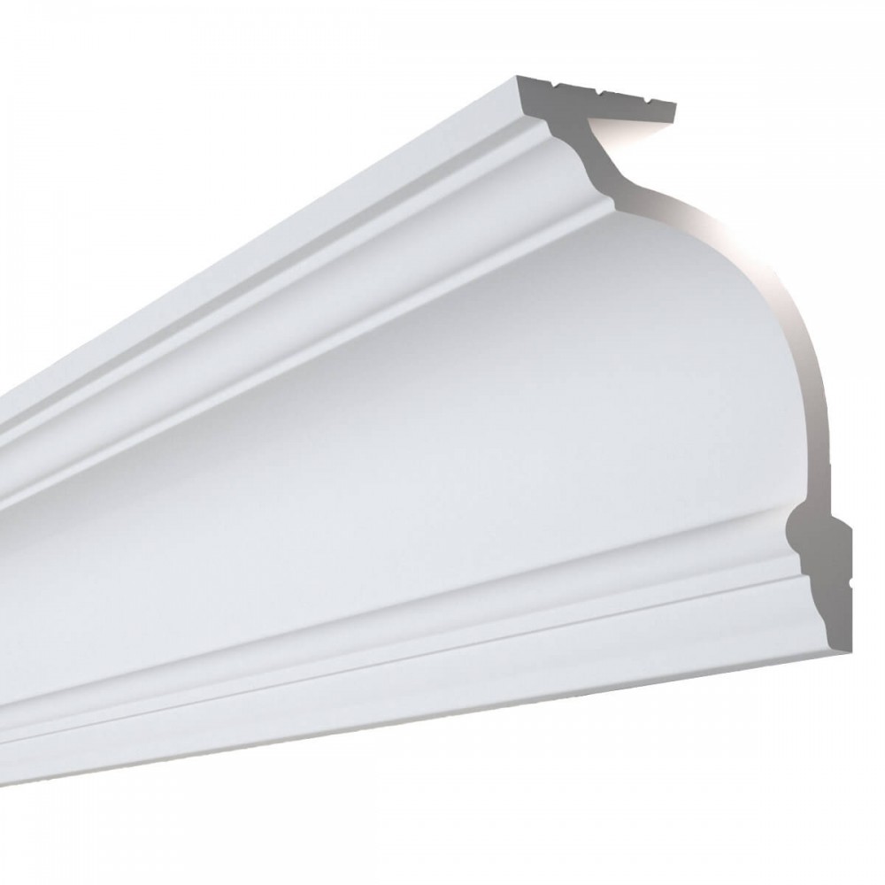Maskownica karnisza Mardom Decor MD156 biała wym. 200 x 14.5 x 11 cm, z PolyForce