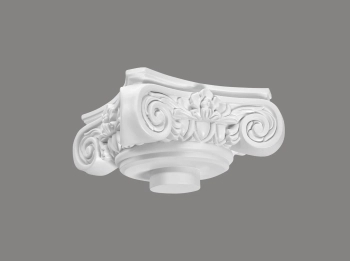 Nasada kolumny C1001-1W biała wym. 30 x 30 x 11.5 cm, z ProFoam