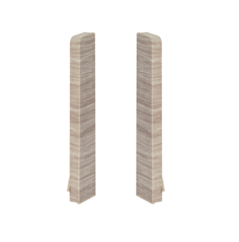 Zakończenia/zaślepki (L+P) MASTERLINE 80 Chalky brown Mat