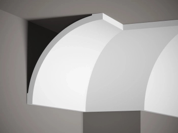 Listwa przysufitowa MDB155 biała wym. 200 x 21.6 x 21.6 cm, z ProFoam