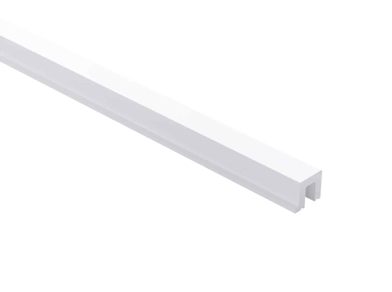 Prawe zakończenie panela ściennego Eterno WP004RT wym. 270 x 2.5 x 2,2 cm, z PolyForce