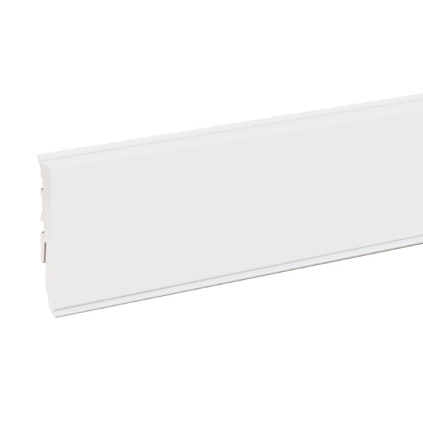 Listwa przypodłogowa PVC MASTERLINE 60 Biały RAL 9003 Mat