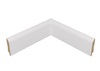 Narożnik wewnętrzny do listwy przypodłogowej lakierowany biały z wodoodporną powłoką OTTO 8cm