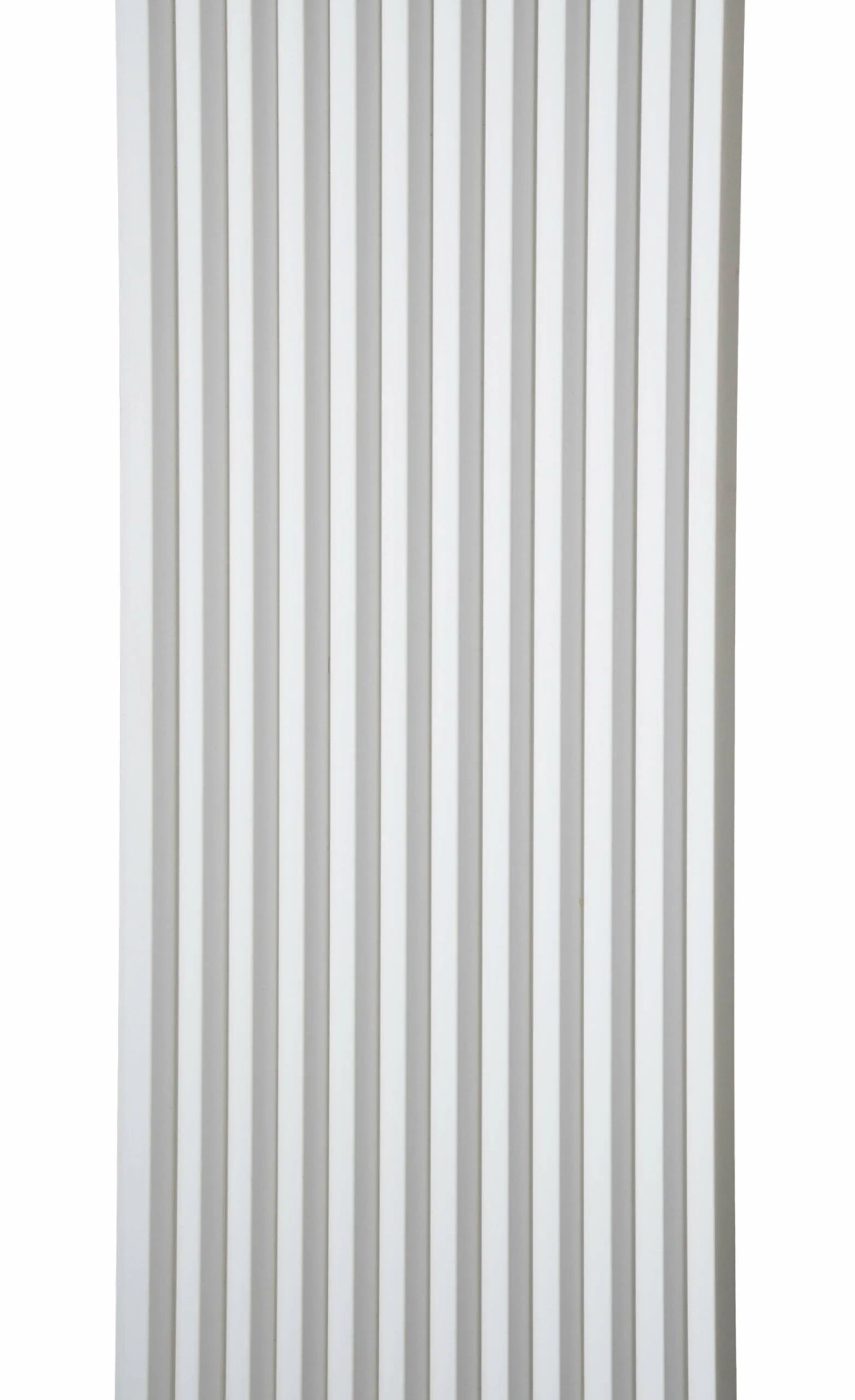 Panel lamelowy WP003P Vivid biały RAL 9003 wym. 270 x 1.6 x 24.7 cm, z PolyForce