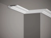 Listwa sufitowa MDB165 biała wym. 200 x 2.1 x 9.8 cm, z ProFoam