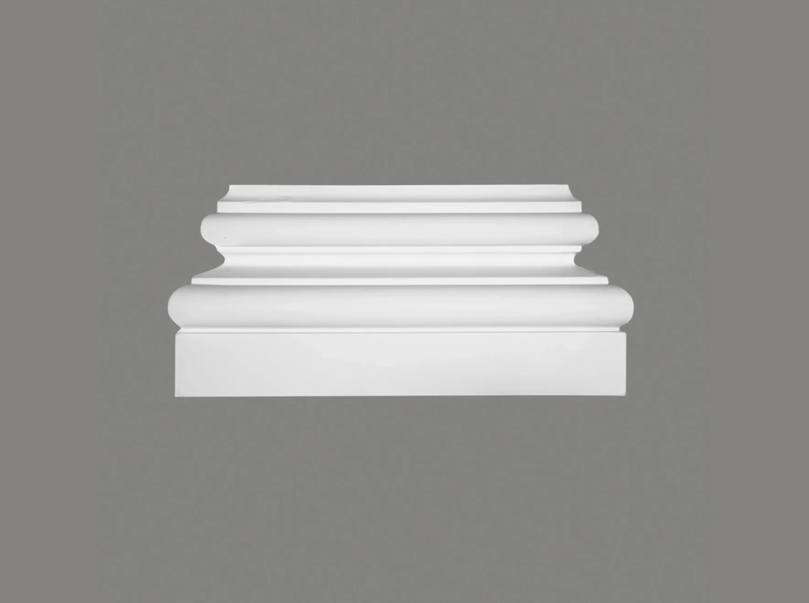 Podstawa pilastra D3024 biała wym. 33.5 x 7 x 15.8 cm, z ProFoam