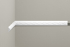 Listwa ścienna zdobiona Creativa LNZ-05, biała, wym. 5.3 x 1.9 x 240 cm
