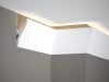 Listwa sufitowa QL010 biała wym. 200 x 4.2 x 12 cm, z PolyForce