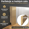 Narożnik zewnętrzny do listwy przypodłogowej lakierowany biały z wodoodporną powłoką TRIO SLIM 8cm