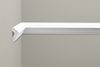 Listwa ścienna biała Creativa LNG-04, wym. 5 x 2.4 x 240 cm