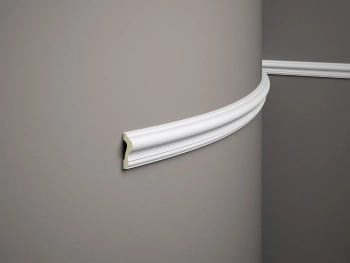 Listwa ścienne elastyczna MDD346F biała o wym. 200 x 2.3 x 6.1 cm, z Flexu