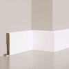 Listwa przypodłogowa MDF TRIO R5, Biała Premium, 8cm