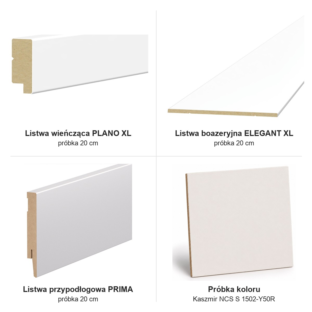 Boazeria ścienna LOFT do malowania + Farba Kaszmir - zestaw próbek
