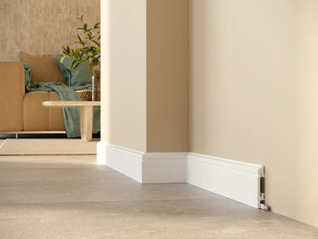PRÓBKA 20 cm - Listwa przypodłogowa Premium Floor Durofit PF082 biała RAL9003 8 cm