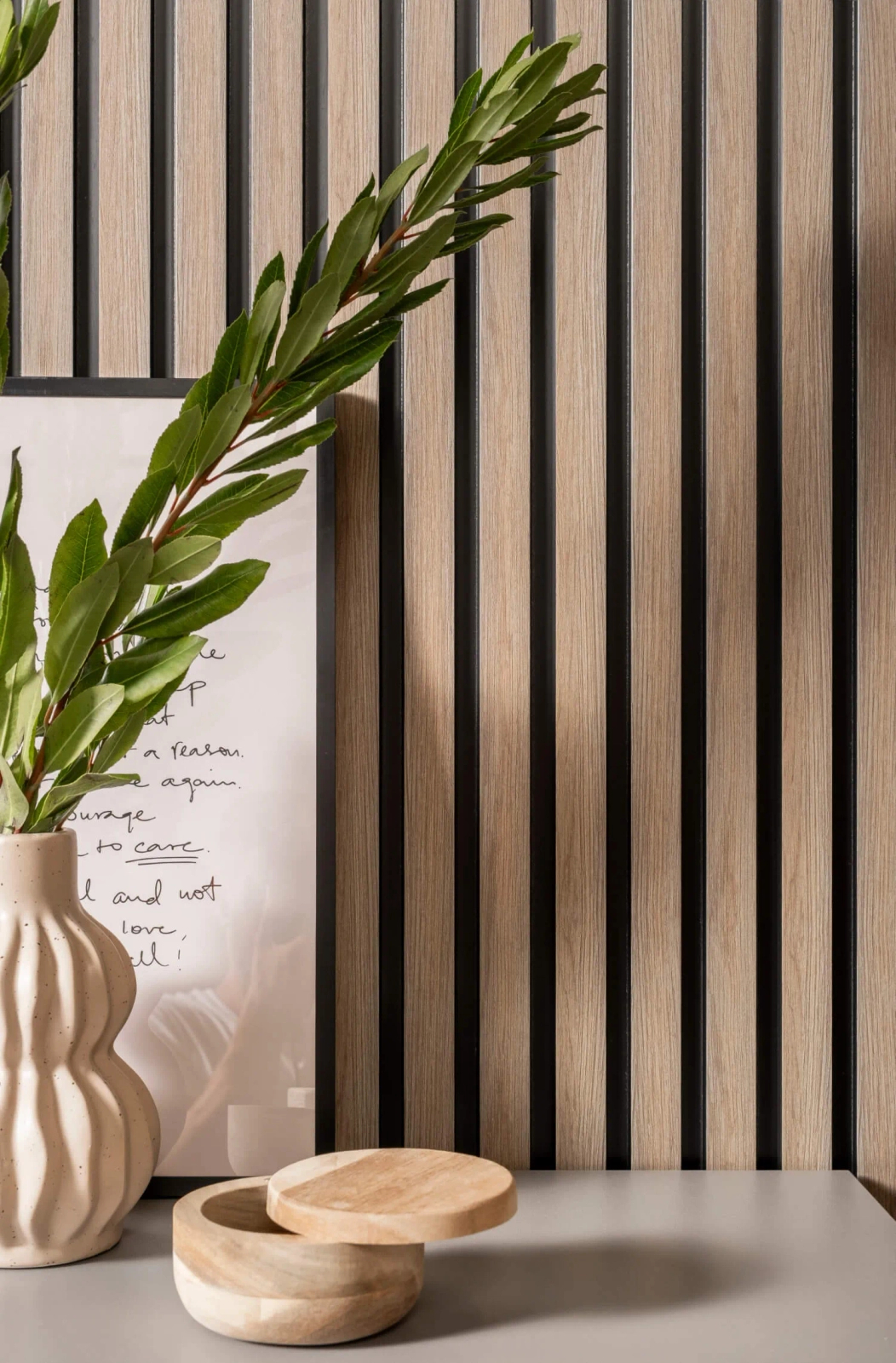 Lamela Dąb Szary L0203 wym. 270 x 1.2 x 12.1 cm, z PolyForce