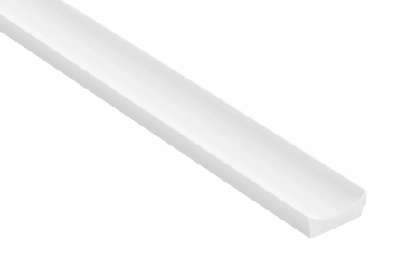 Lewe zakończenie panela ściennego WP002LT Lumio biały wym. 200 x 1.15 x 3.1 cm, z PolyForce