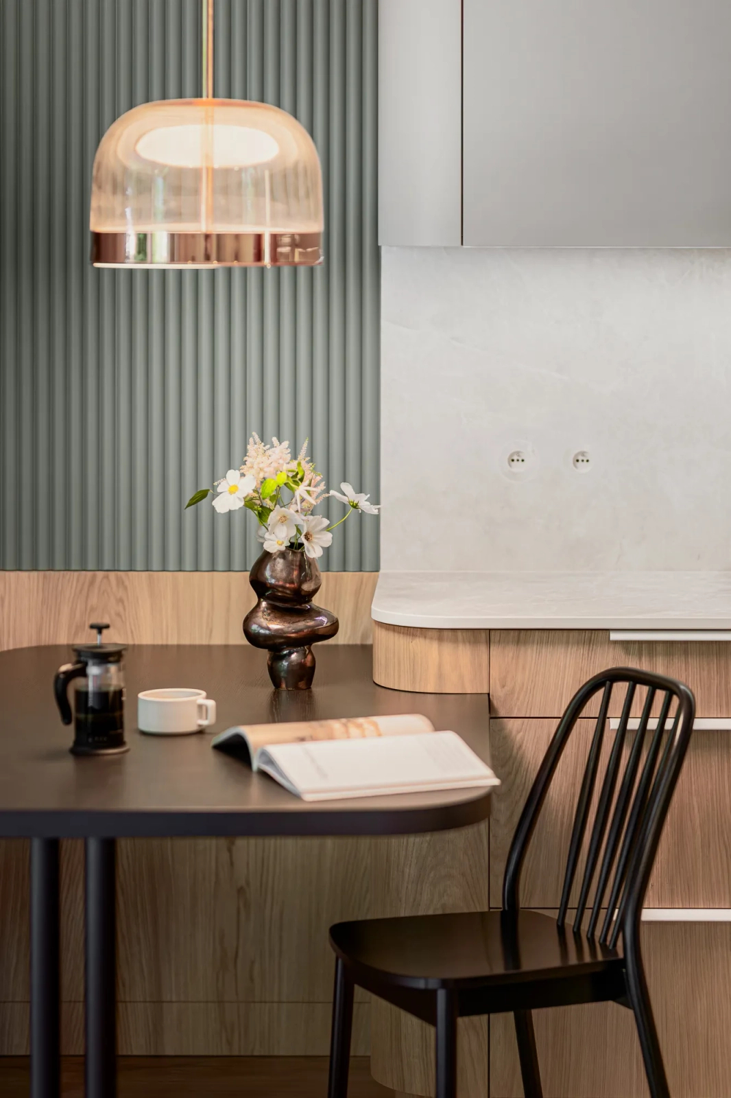 Panel ścienny WP001 Duna biały wym. 270 x 1.32 x 24.7 cm, z PolyForce