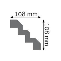 10.8 x 10.8 cm