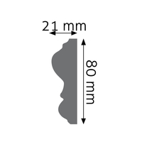8 x 2.1 cm