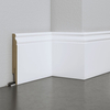 PRÓBKA 20 CM - Listwa przypodłogowa MDF - ESTILO 12cm - Biała Premium