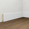 PRÓBKA 20 CM - Listwa przypodłogowa MDF Biała Premium, 60x14 mm, Pedross