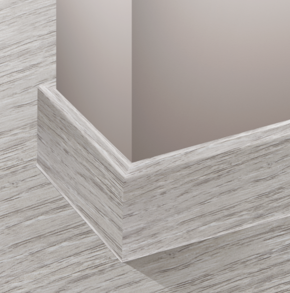 Listwa przypodłogowa PVC MASTERLINE 80 Atlantyk Mat