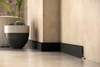 PRÓBKA 20 cm - Listwa przypodłogowa Premium Floor Durofit PF080B czarna 8 cm