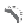 5.5 x 5.5 cm
